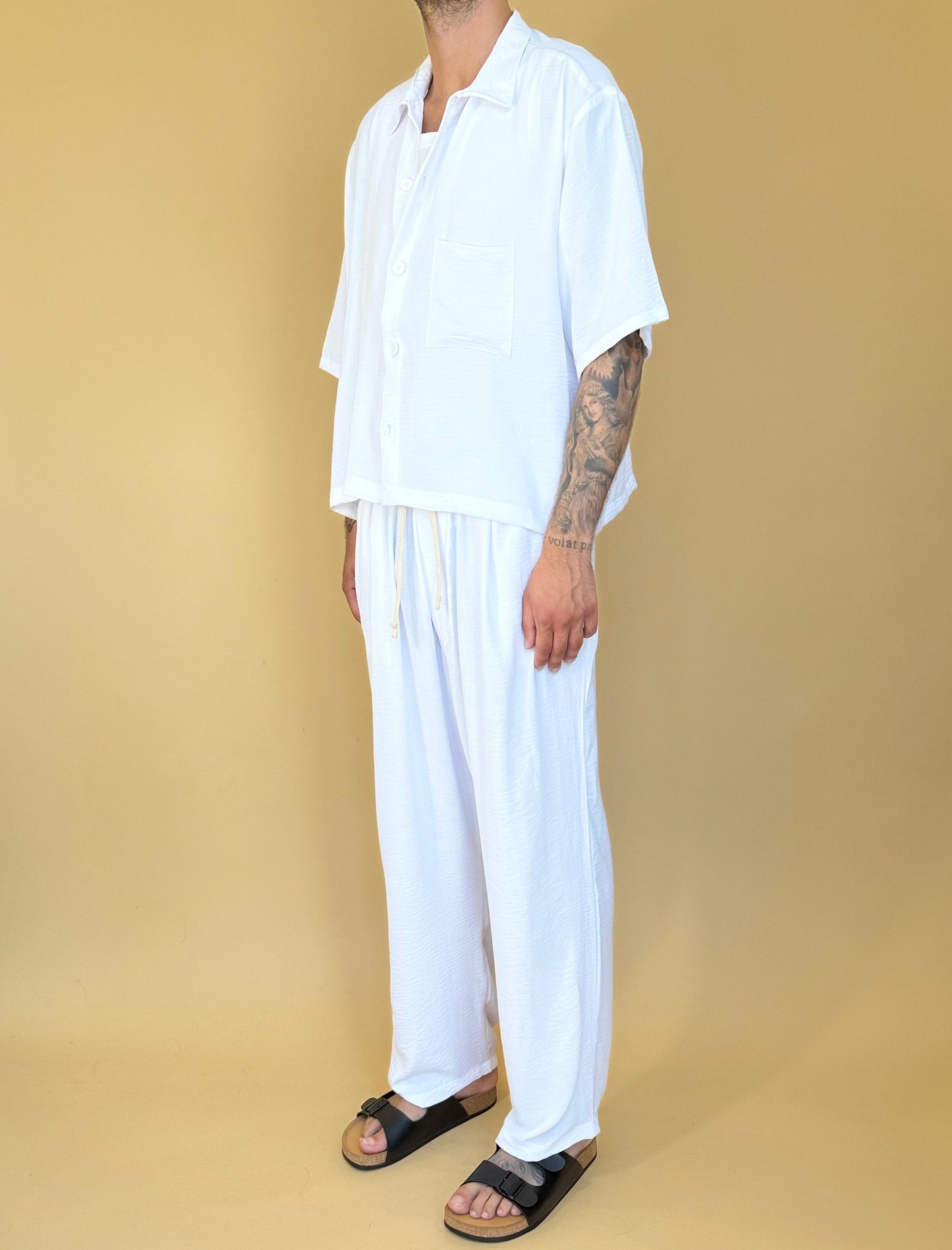 NOAH LOOSE PANT - BIANCO