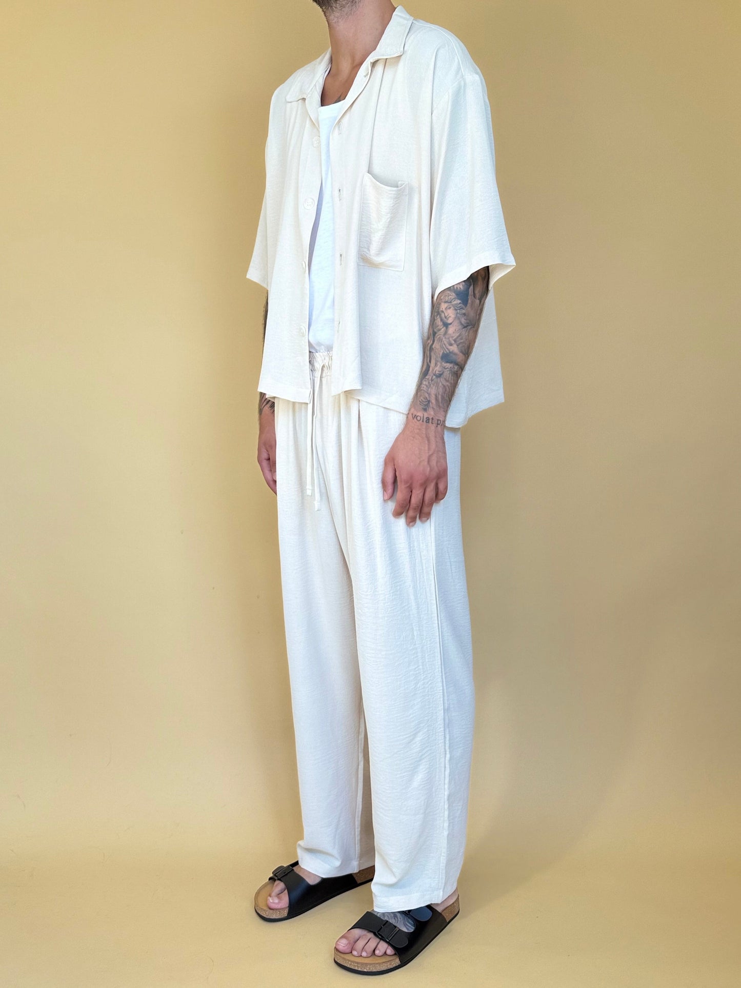 NOAH LOOSE PANT - NATURALE