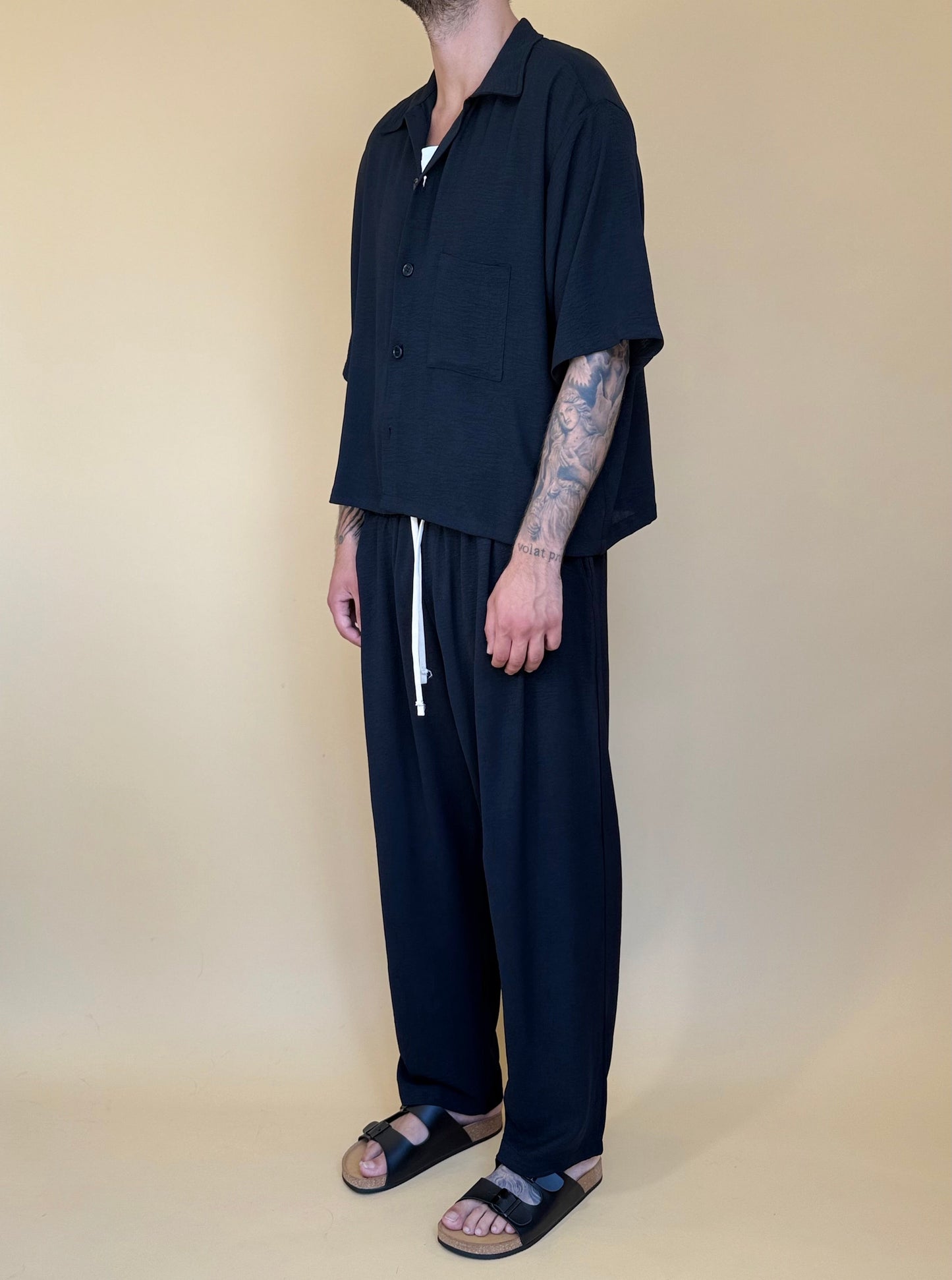 NOAH LOOSE PANT - NERO