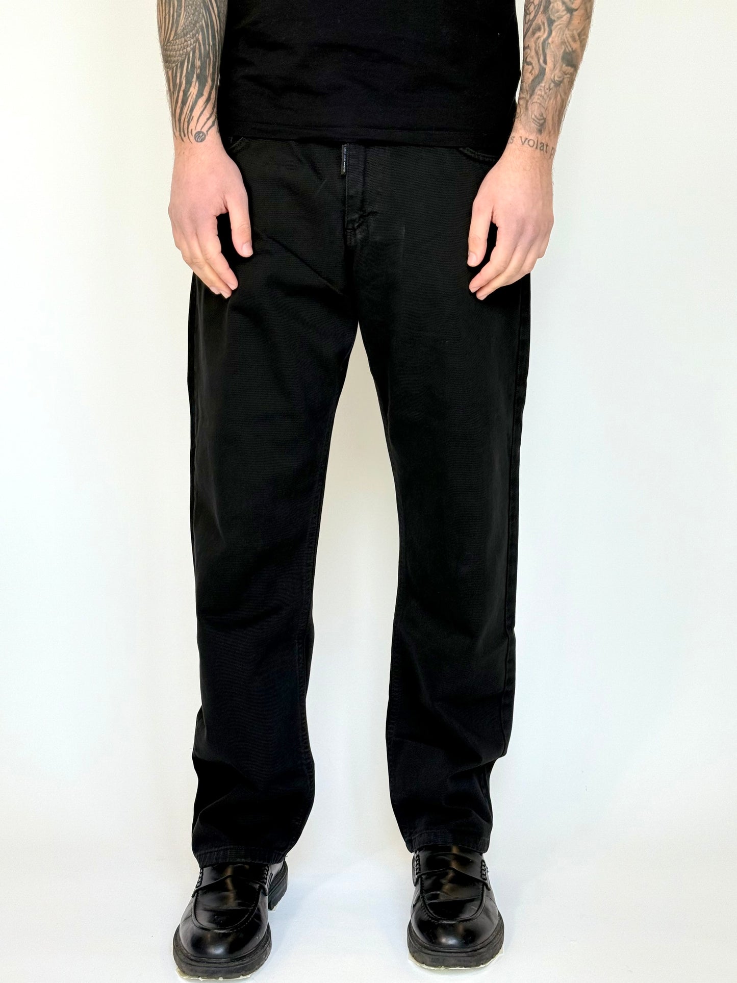 JEANS LOOSE FIT BULL - NERO