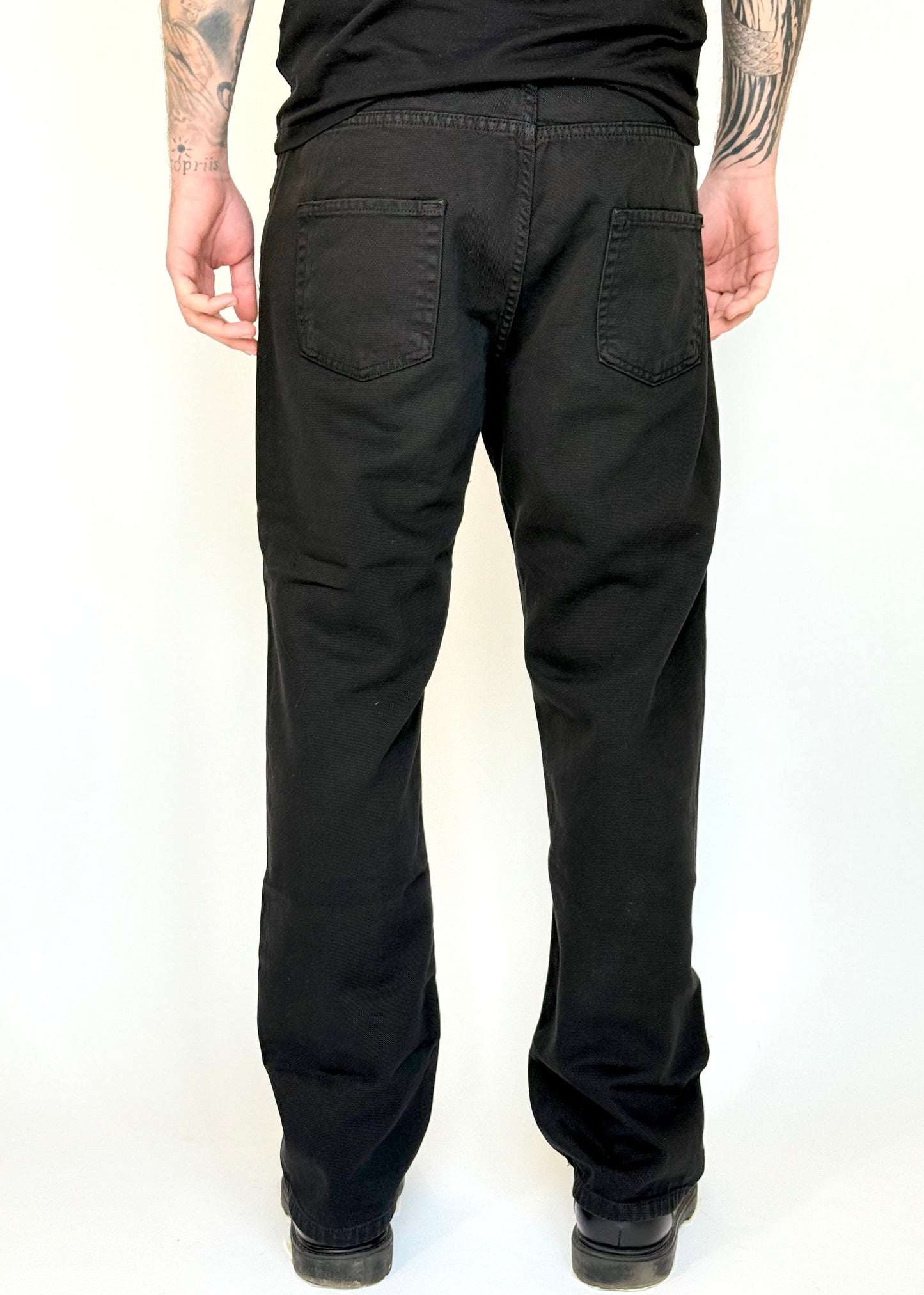 JEANS LOOSE FIT BULL - NERO