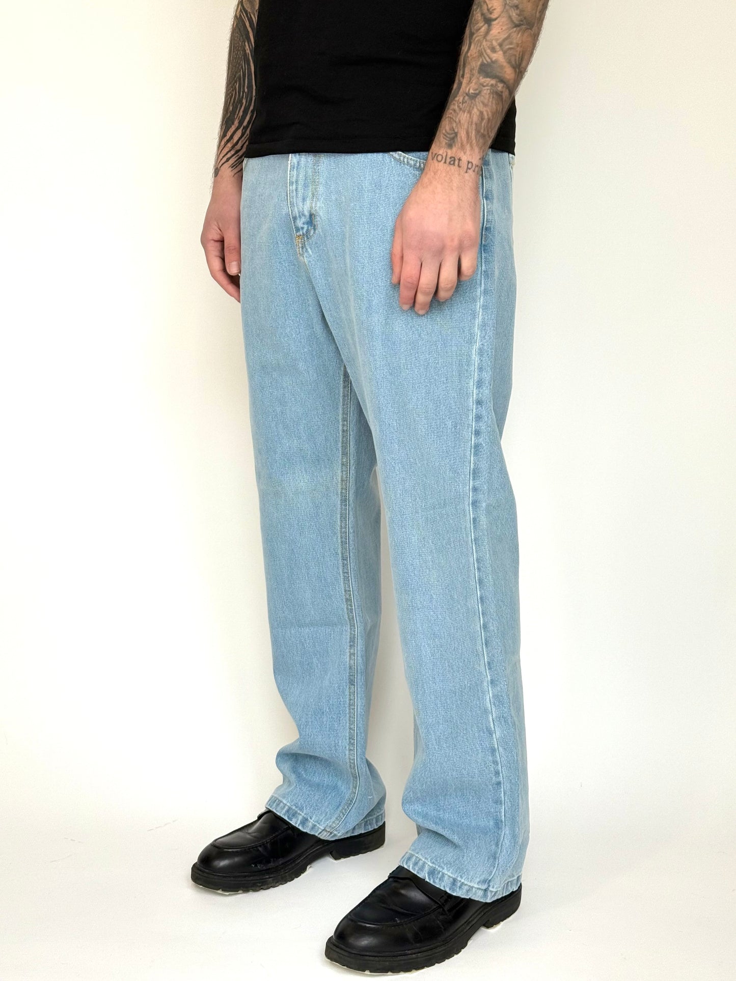 JEANS FLARE - DENIM CHIARO