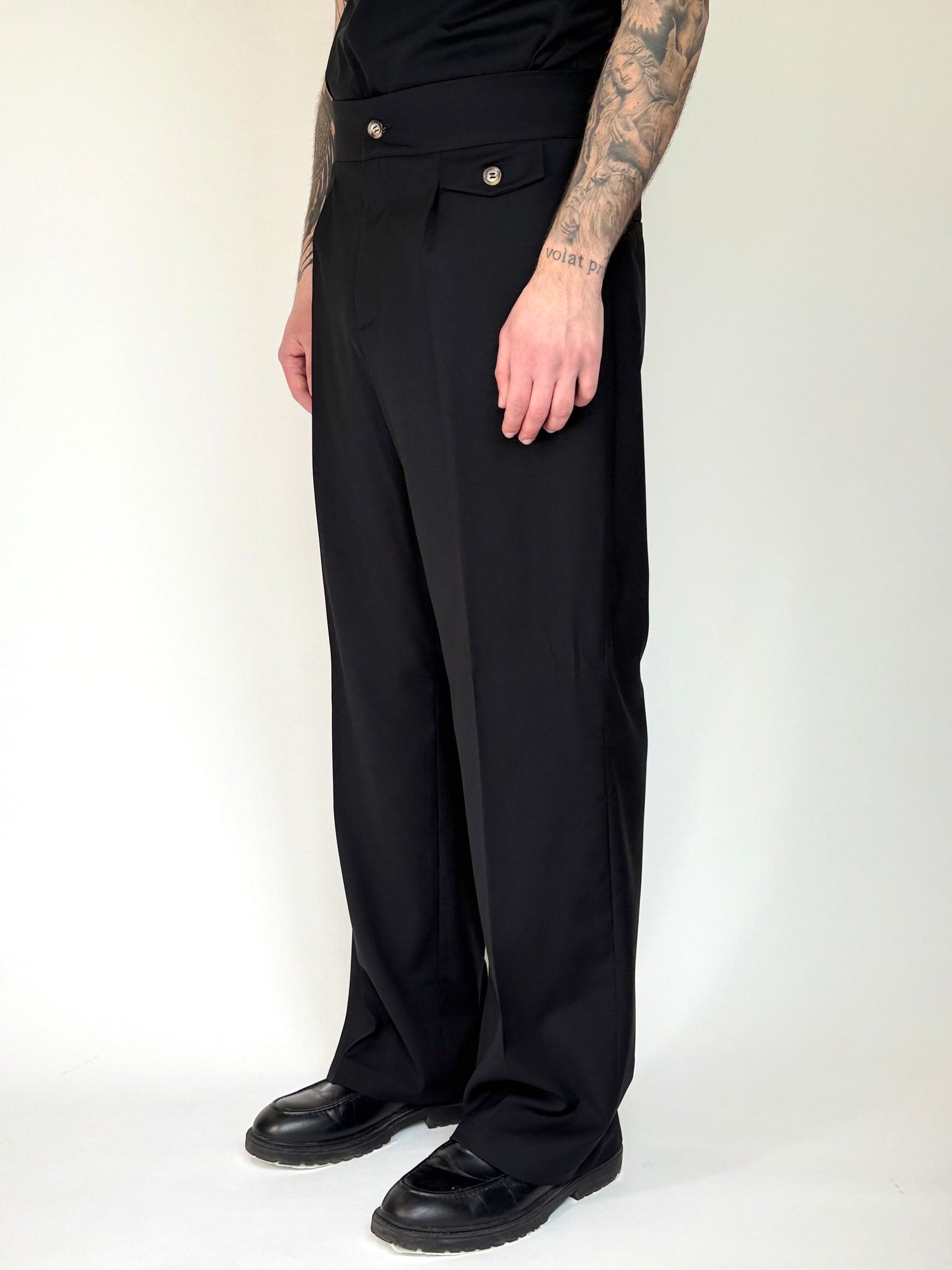 TURK WIDE PANT - NERO