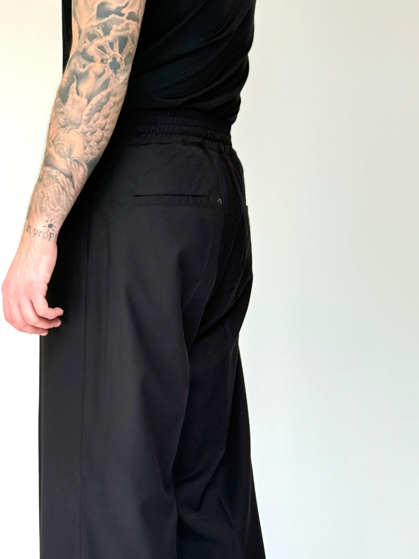 TURK WIDE PANT - NERO