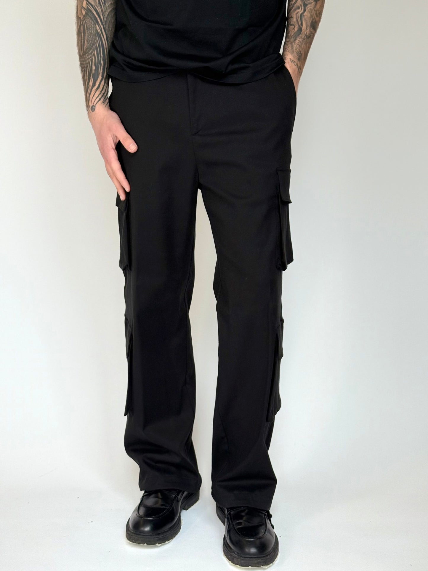 CARGO PANT - NERO
