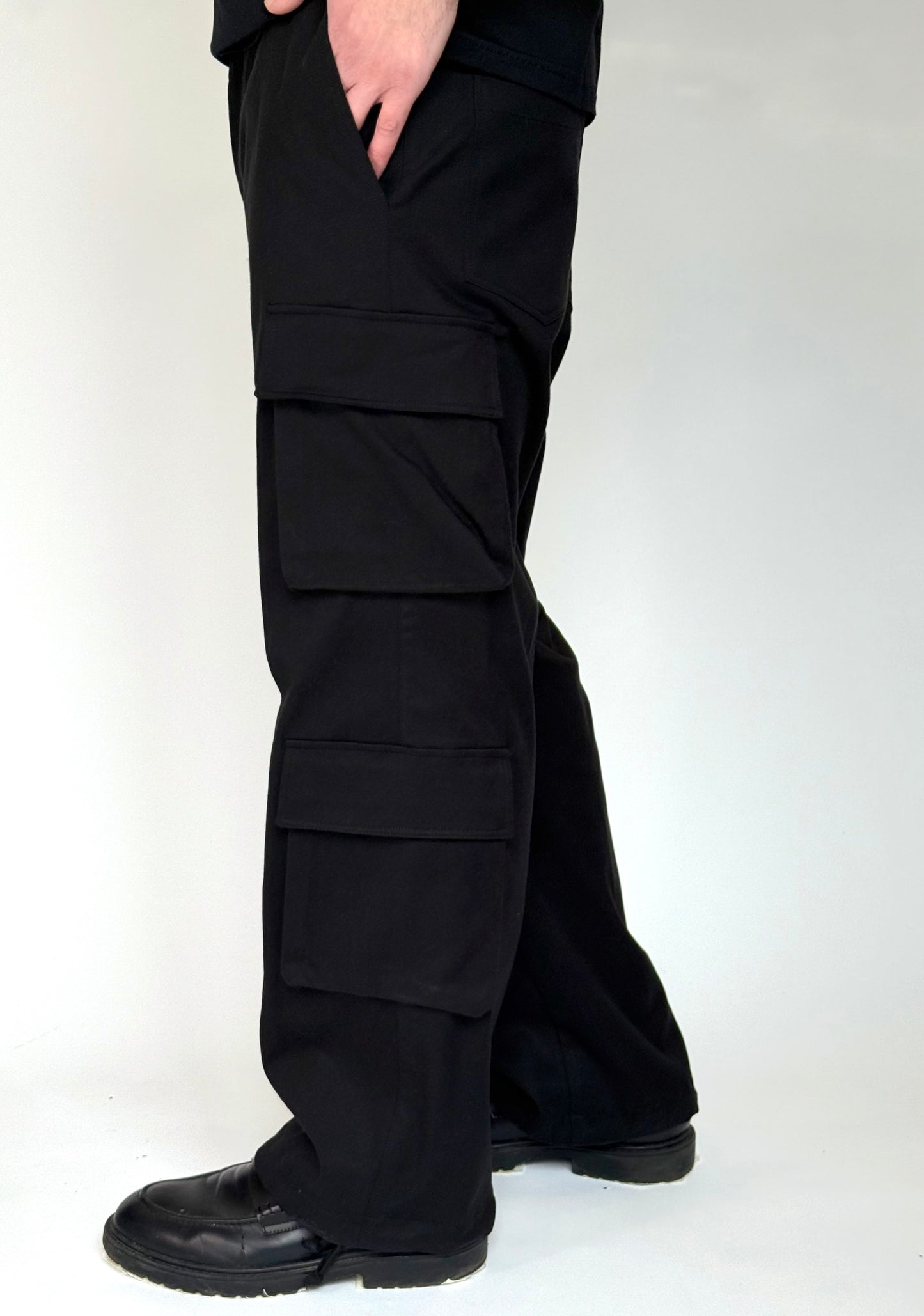 CARGO PANT - NERO
