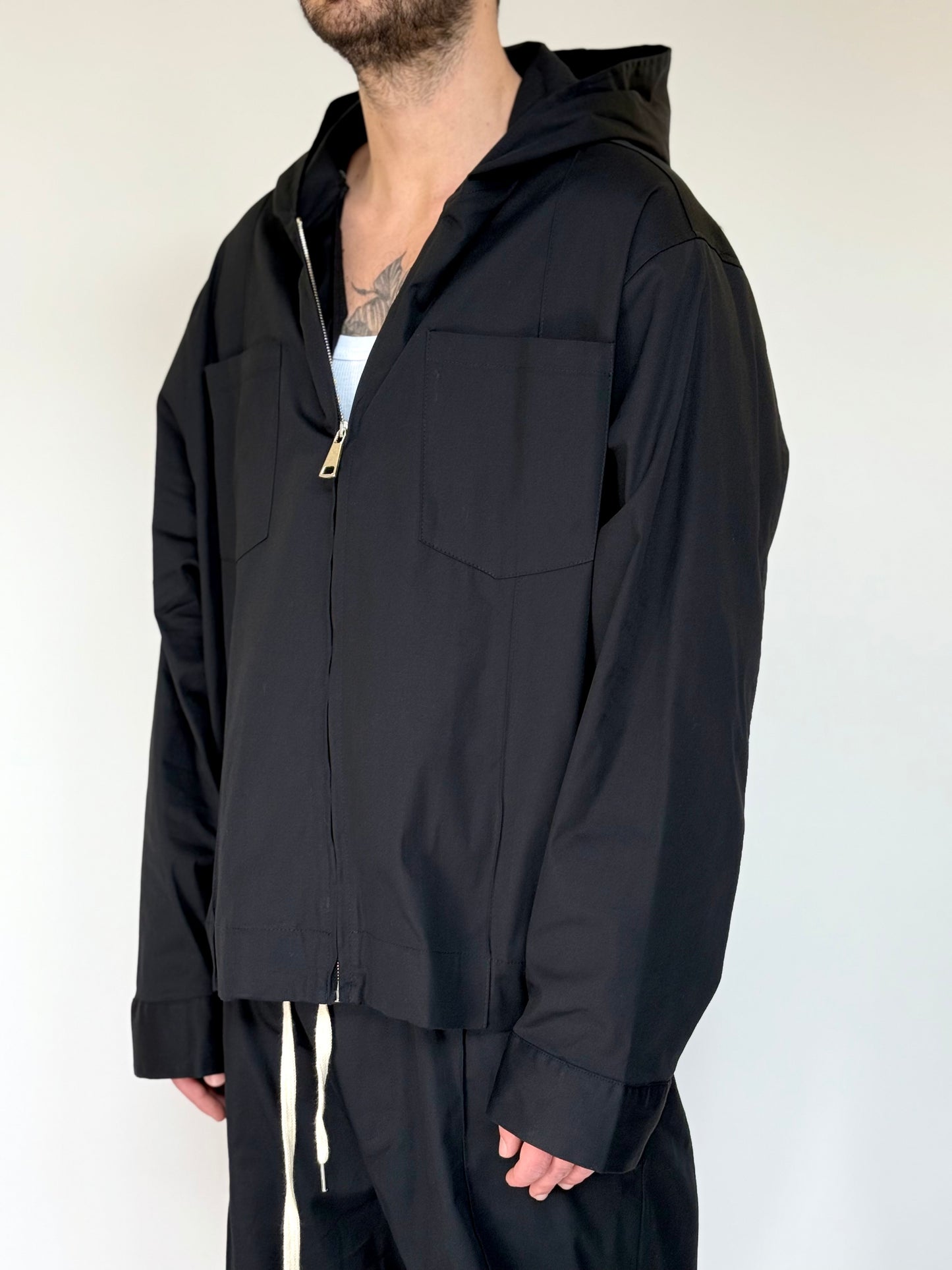 JACKET DOUBLE NERO - da completo