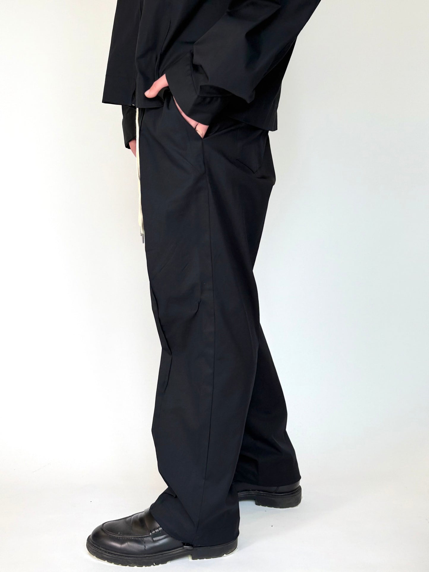 PANT DOUBLE NERO - da completo