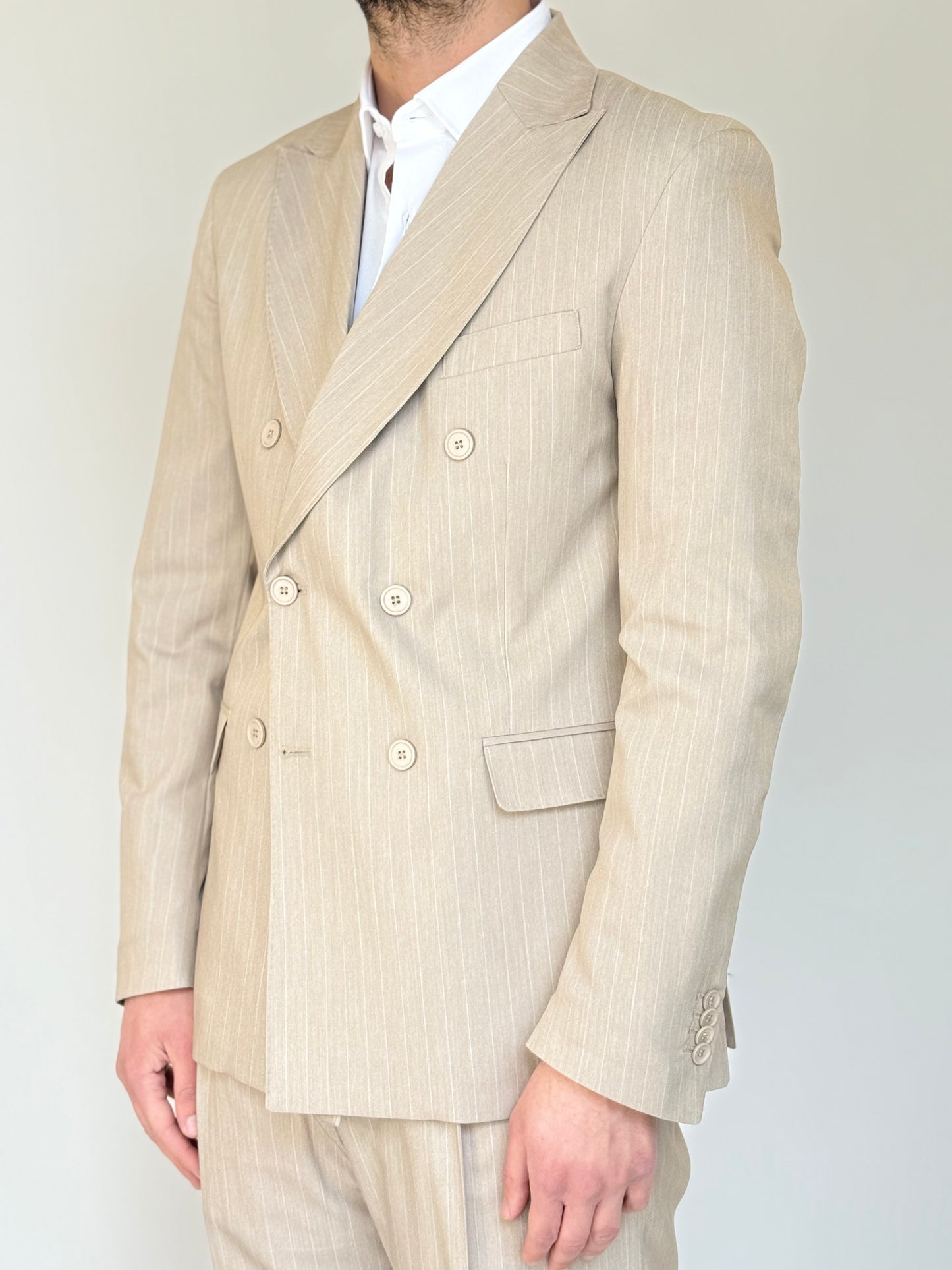 PANAREA GIACCA - BEIGE GESSATO
