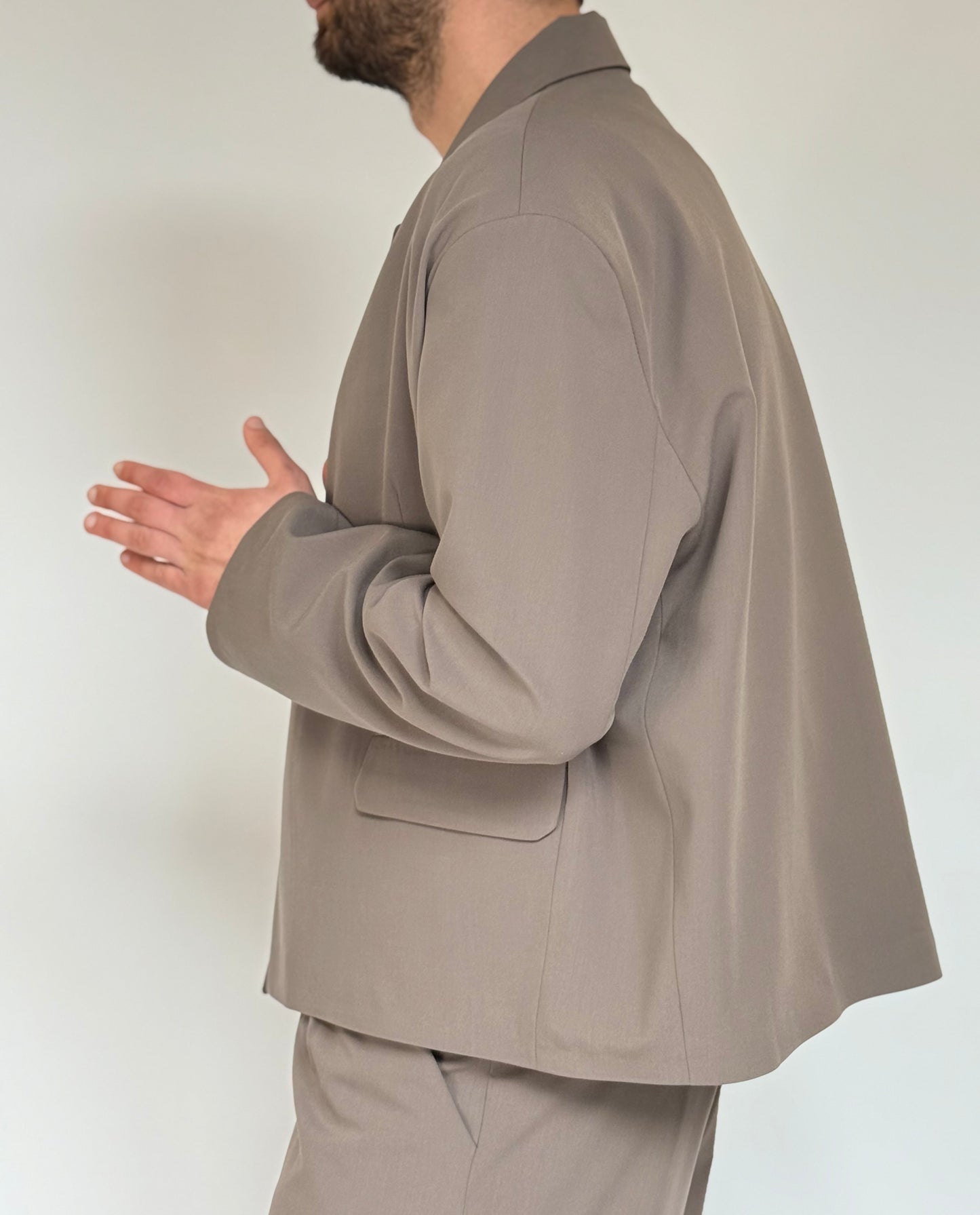 CROP SUIT - TORTORA