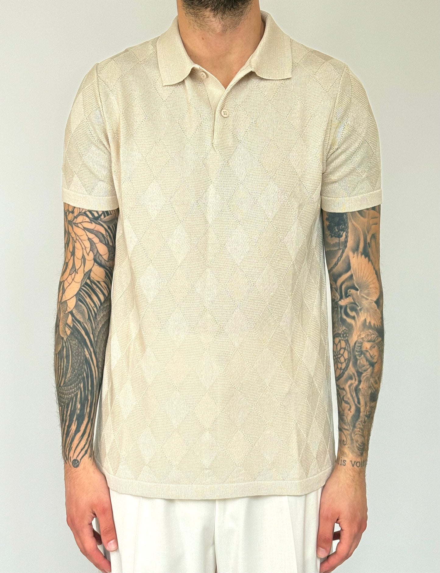 RHOMBUS POLO - BEIGE