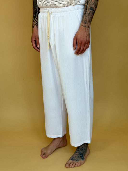 AZUL JAPAN PANT - BIANCO