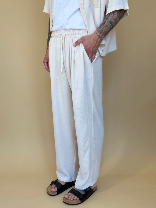 NOAH LOOSE PANT - NATURALE