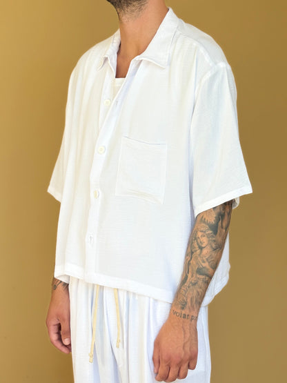 NOAH CROP SHIRT - BIANCA