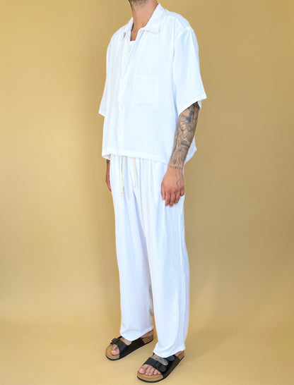 NOAH LOOSE PANT - BIANCO