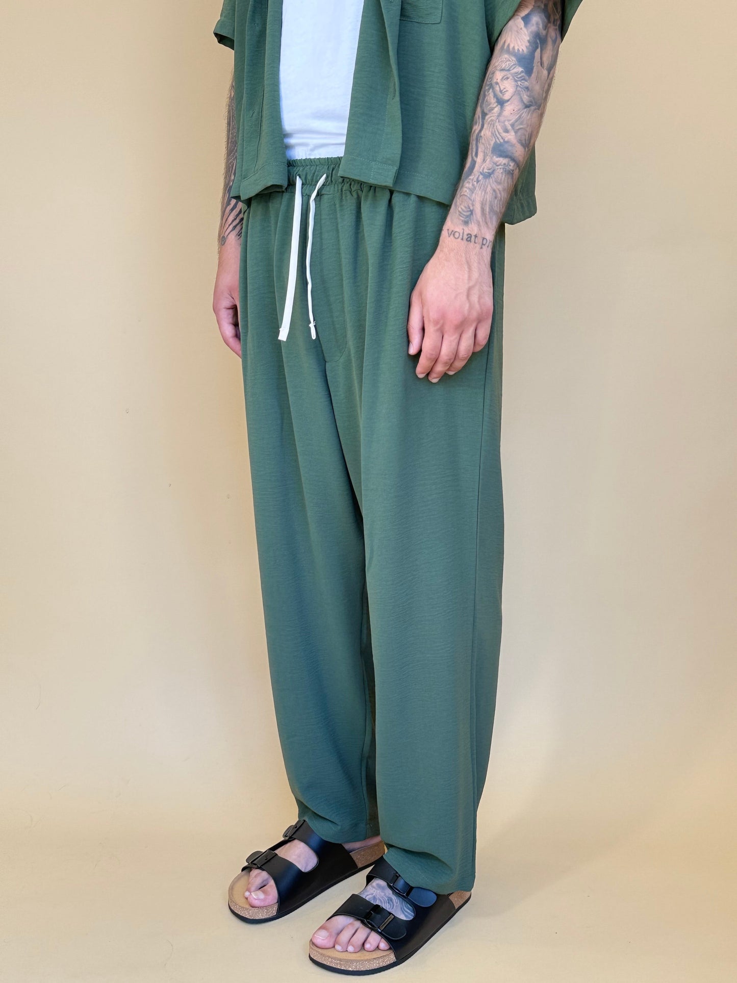 NOAH LOOSE PANT - VERDE