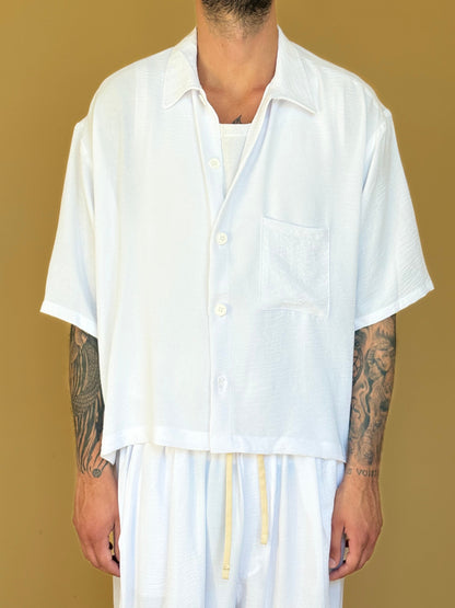 NOAH CROP SHIRT - BIANCA
