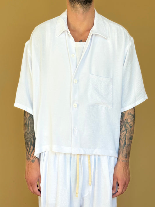 NOAH CROP SHIRT - BIANCA