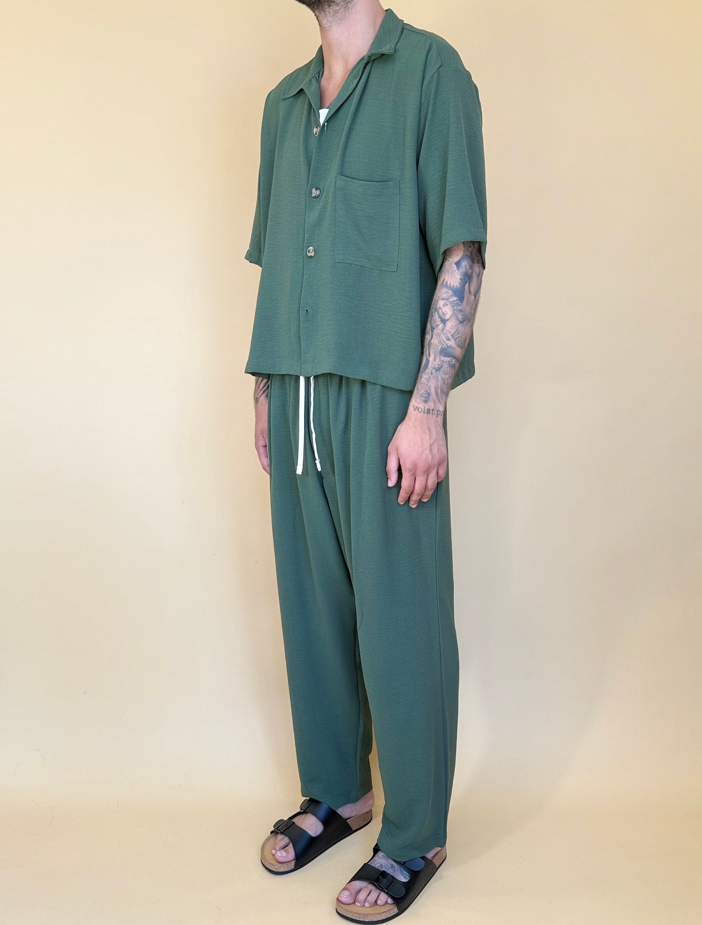 NOAH LOOSE PANT - VERDE