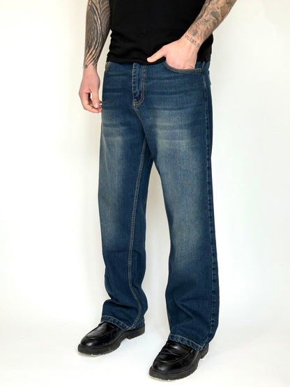 JEANS FLARE - BLU SABBIATO