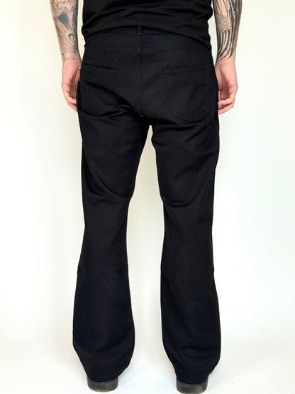JEANS FLARE - NERO
