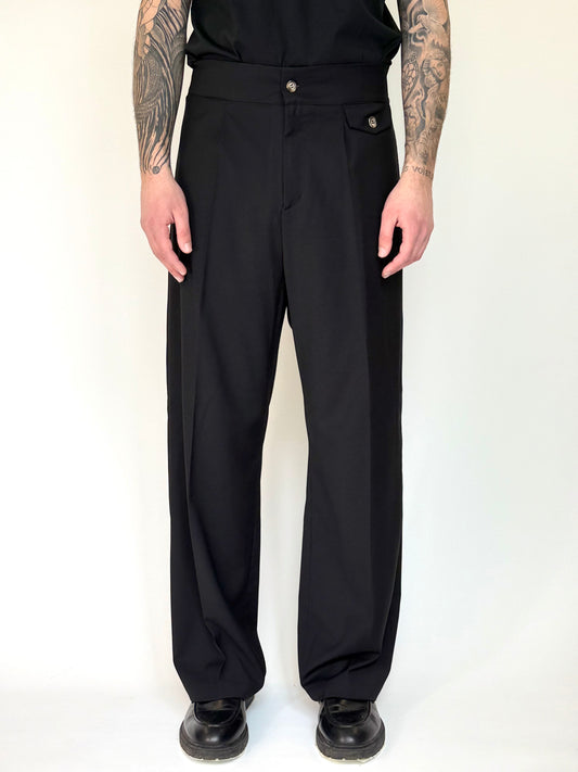 TURK WIDE PANT - NERO