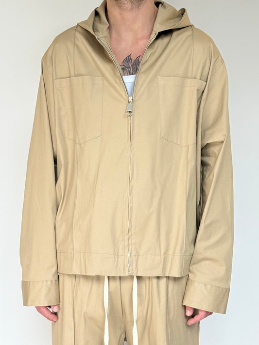 JACKET DOUBLE BEIGE - da completo