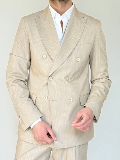 PANAREA GIACCA - BEIGE GESSATO