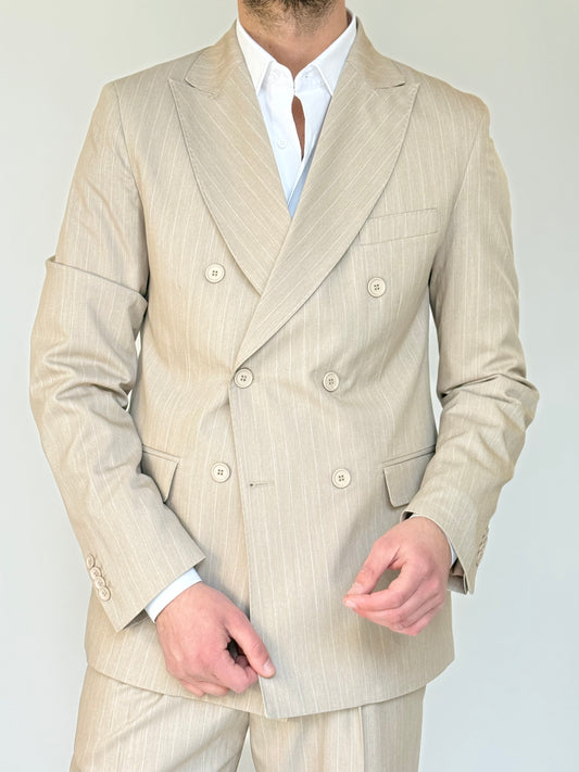 PANAREA GIACCA - BEIGE GESSATO