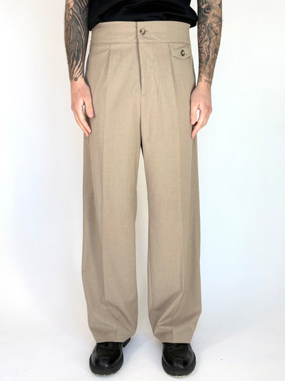 TURK WIDE PANT - SABBIA