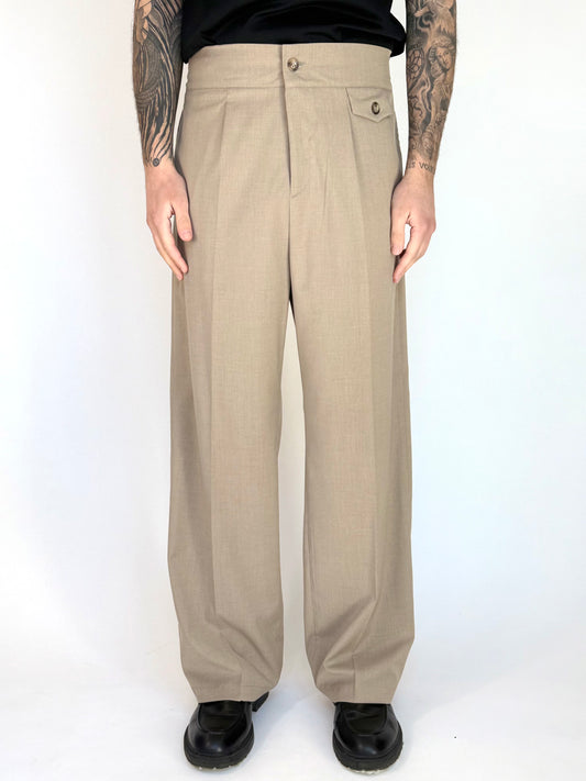 TURK WIDE PANT - SABBIA