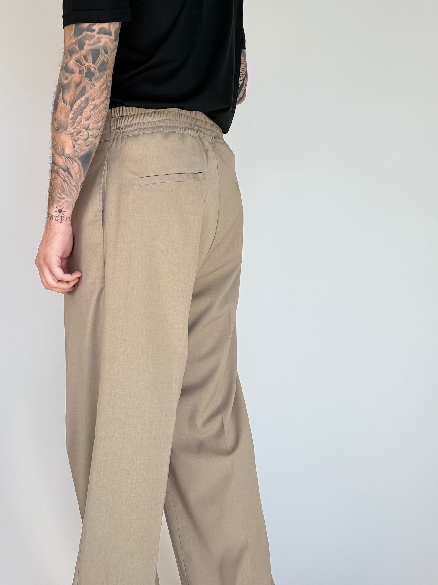 TURK WIDE PANT - SABBIA