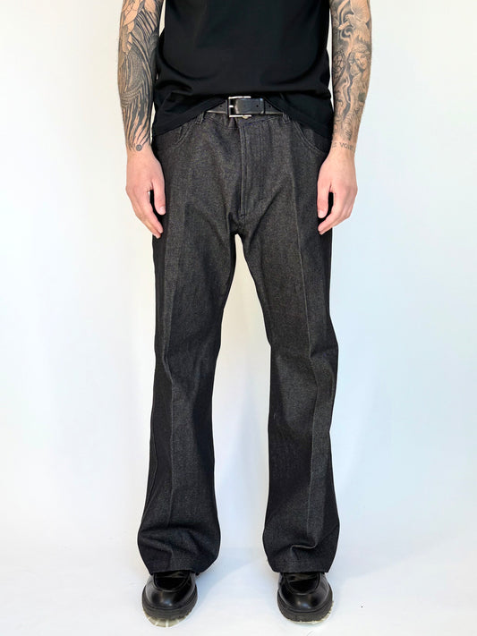 FLARE DENIM - LAV.0 NERO