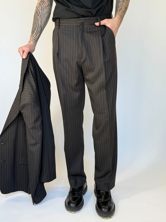RITUALE PANT - NERO GESSATO