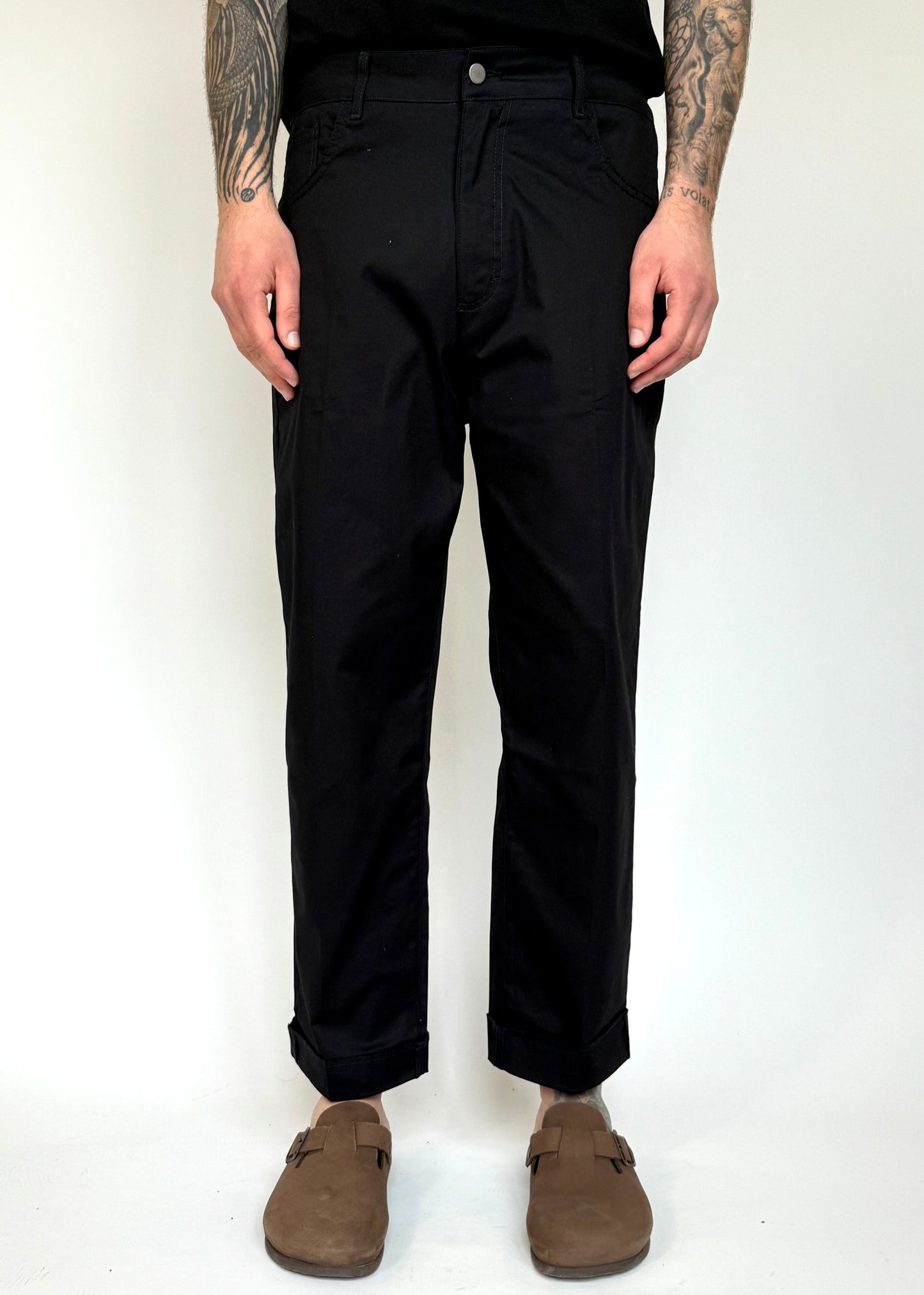 CASABLANCA PANT - NERO