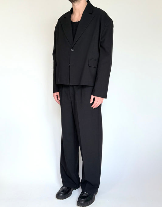CROP SUIT - NERO