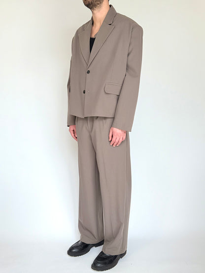 CROP SUIT - TORTORA