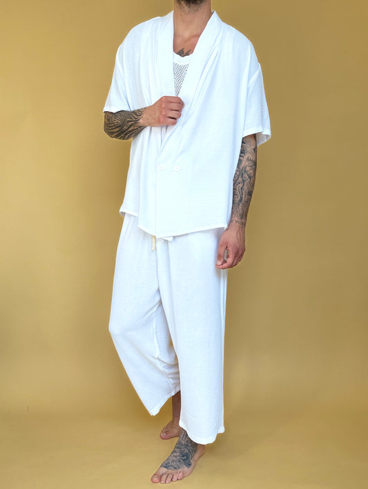 COORDINATO AZUL - BIANCO